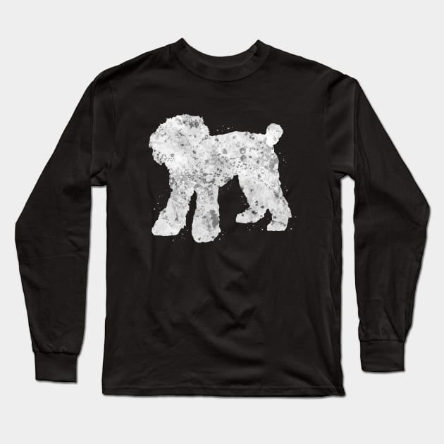 Toy Poodle dog Long Sleeve T-Shirt by Yahya Art